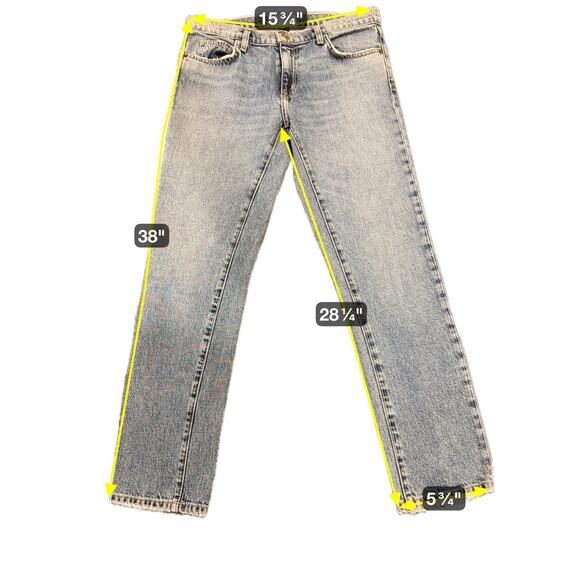 Current Elliott-Straight Leg Jeans-Medium Wash Women's Size 27 - Picture 2 of 11